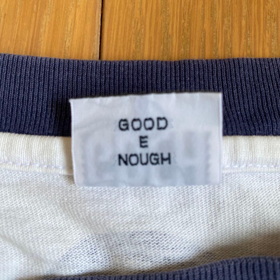 GOOD ENOUGH・グッド イナフ☆ロンT☆ラグランTシャツ☆Mサイズ