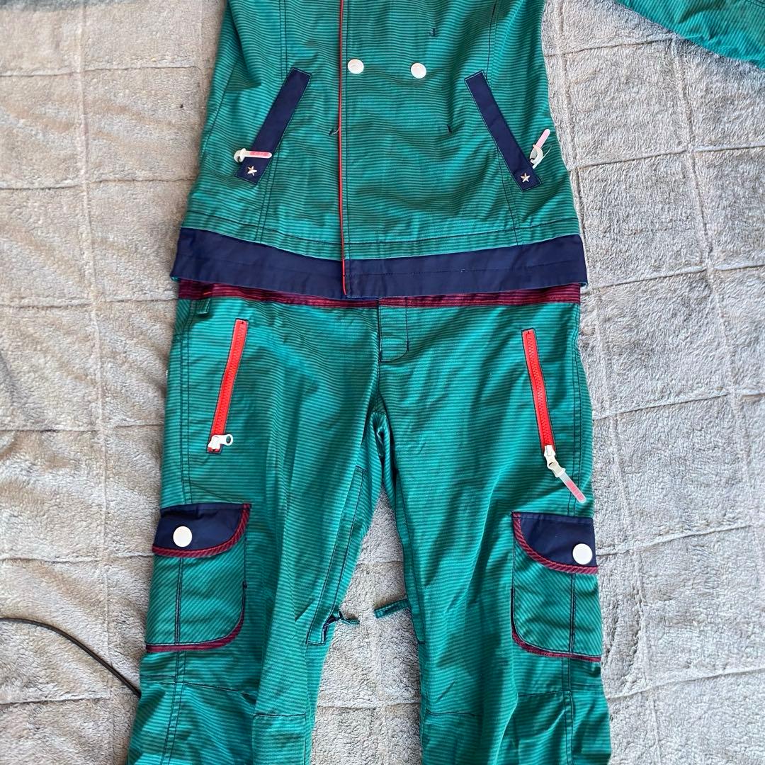 【激カワ】X-niX スノボ　スキー　ウェア　つなぎ ファー付き