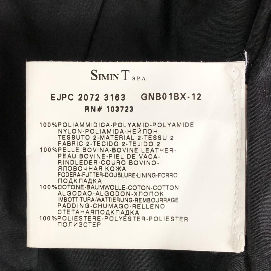 エンポリオアルマーニ ライダース ジャケット L レザー 切替 牛革 カウレザー