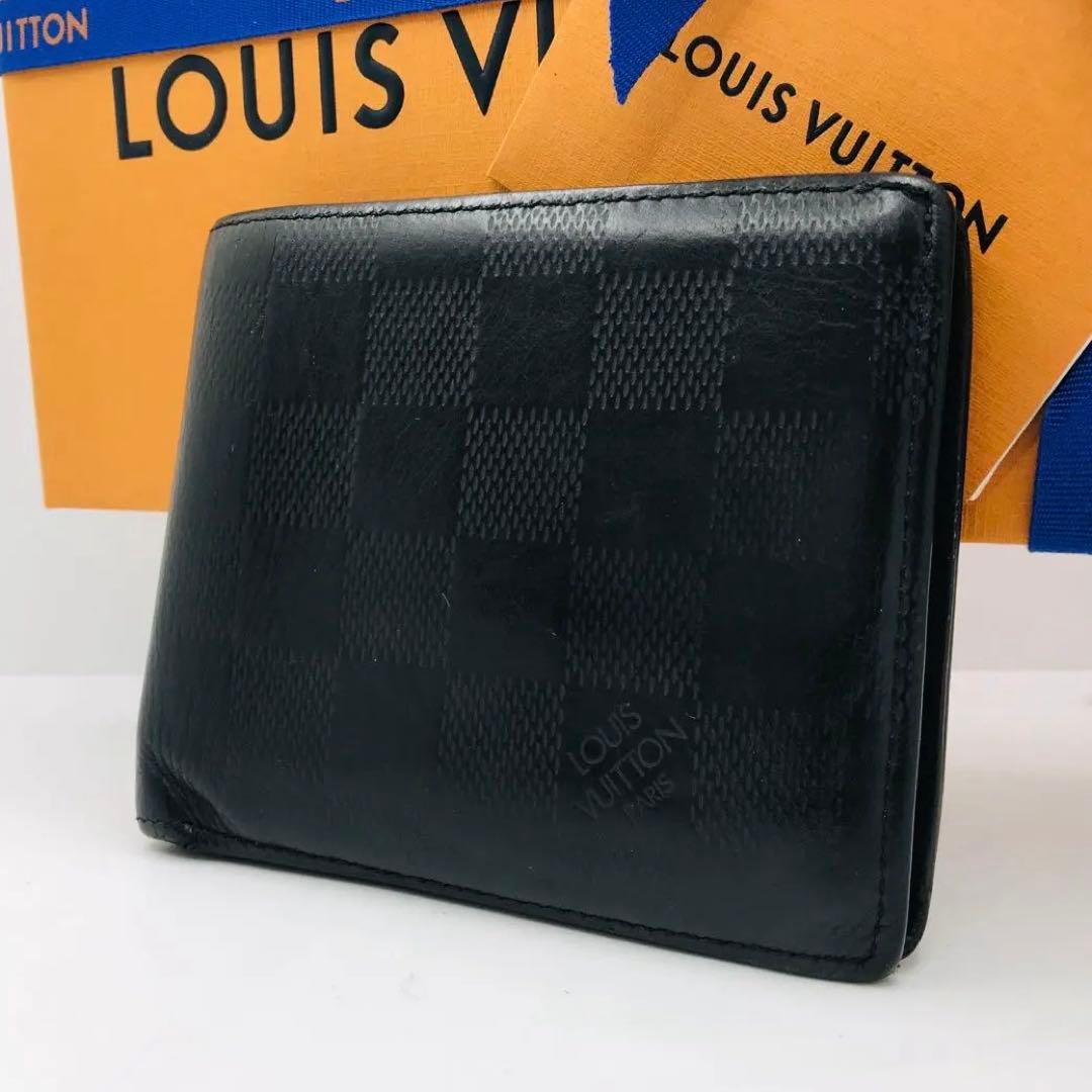 ルイヴィトン✨ダミエ アンフィニ ポルトフォイユ マルコNM 二つ折り財布 新型