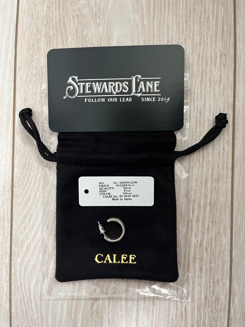Calee SILVER STAR ROLL PIERCE(ピアス)