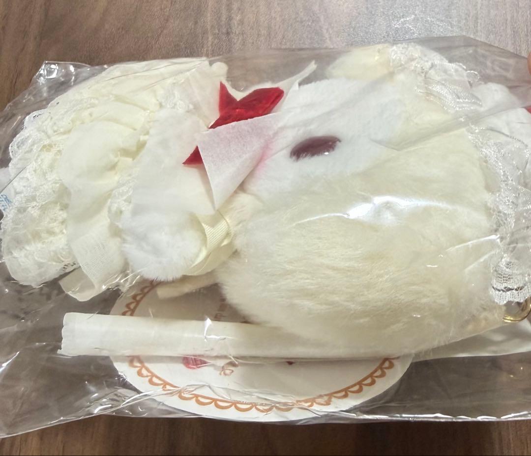 マイメロディ ショートケーキ マスコットホルダー ぬいぐるみチャーム