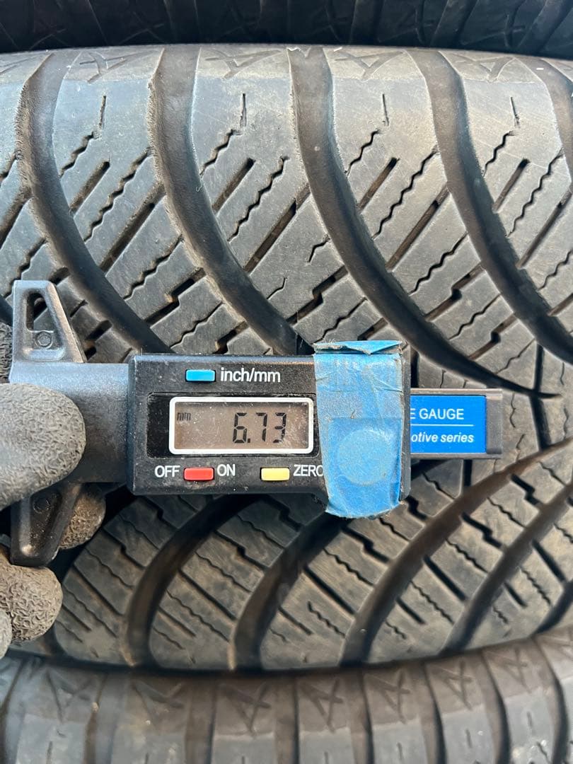 ダンロップ　オールシーズンマックス　as1 195/65r15 23年製　バリ溝