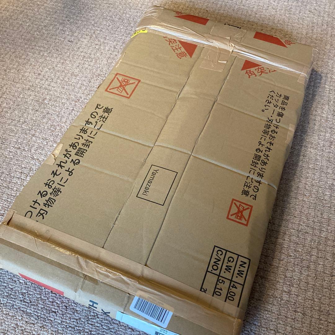 【美品】組合せ風呂ふた６８×１１８ｃｍ ３枚割　両面ホワイト