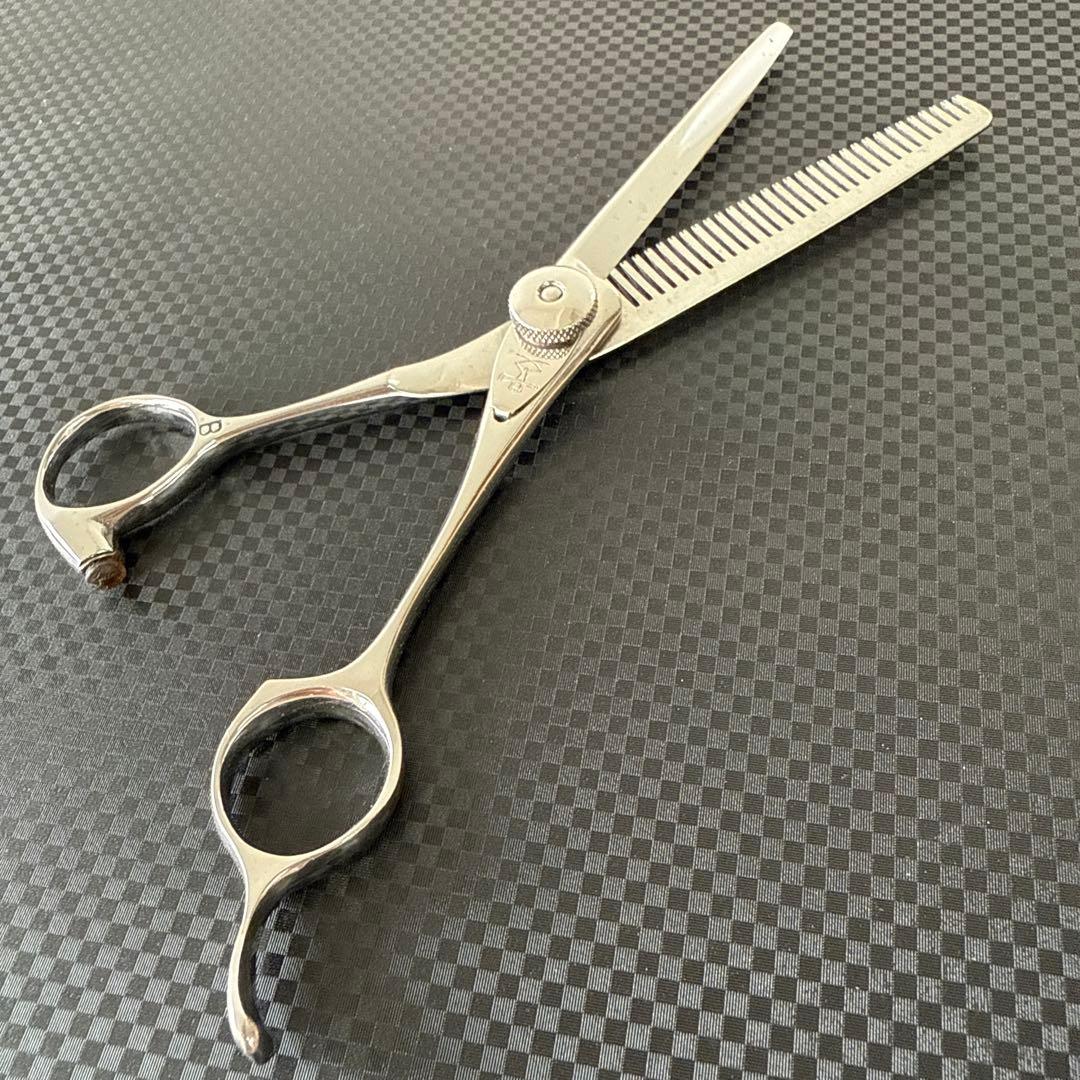 最高級☆理容☆プロ用鋏☆ハイネッタ☆ZPAT☆セニング☆スキ鋏☆デザインカットS