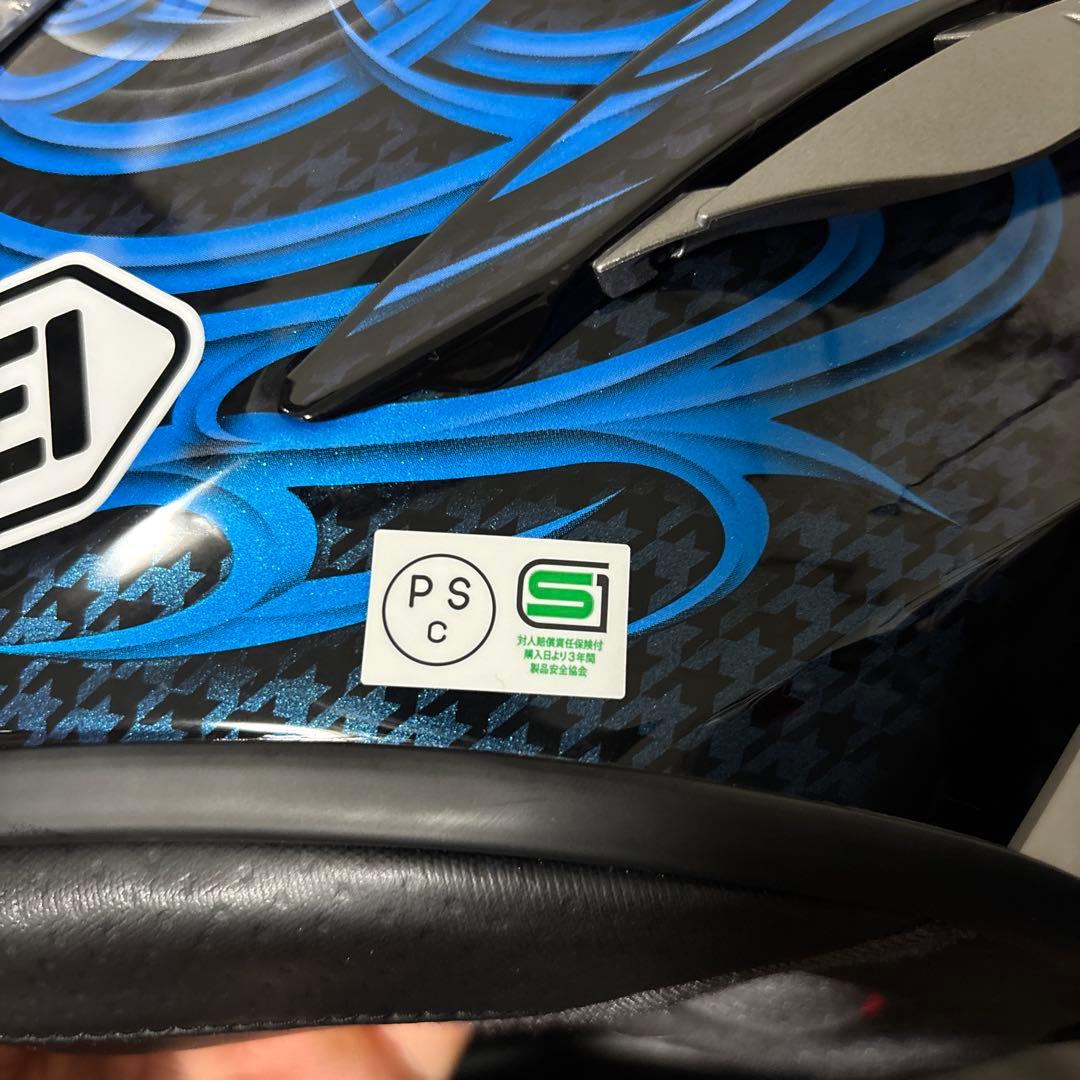 と*ぴ様 超美品　SHOEI X-Fourteen フルフェイスヘルメット　tc