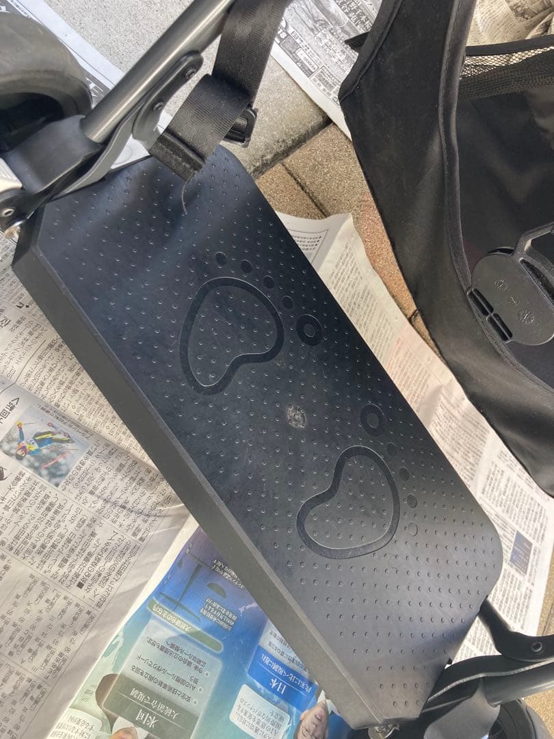 【値下げ中】ベビーカー 二人でゴー カトージ ネイビー 雨よけカバー付き