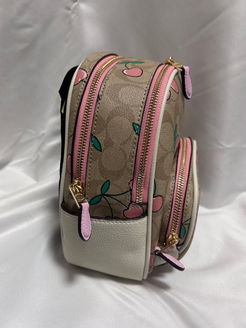 COACH チェリー柄 リュック