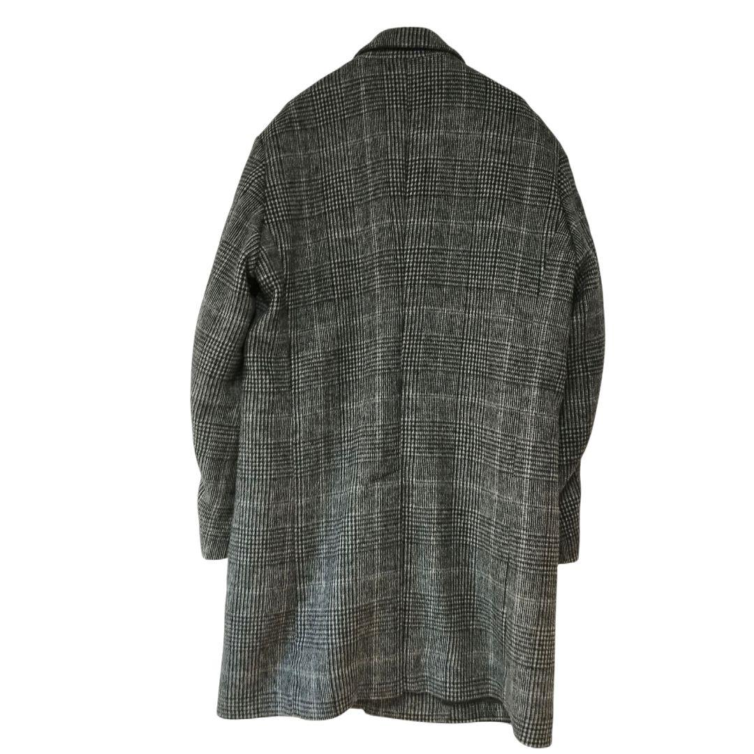 417 EDIFICE エディフィス チェスターコート グレンチェック カシミヤ