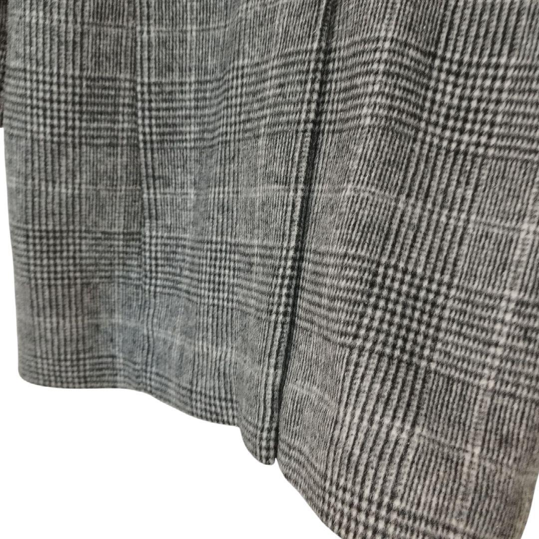 417 EDIFICE エディフィス チェスターコート グレンチェック カシミヤ
