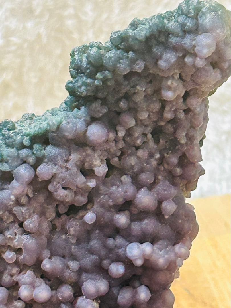 高品質 台座付き ぶどう石 天然石