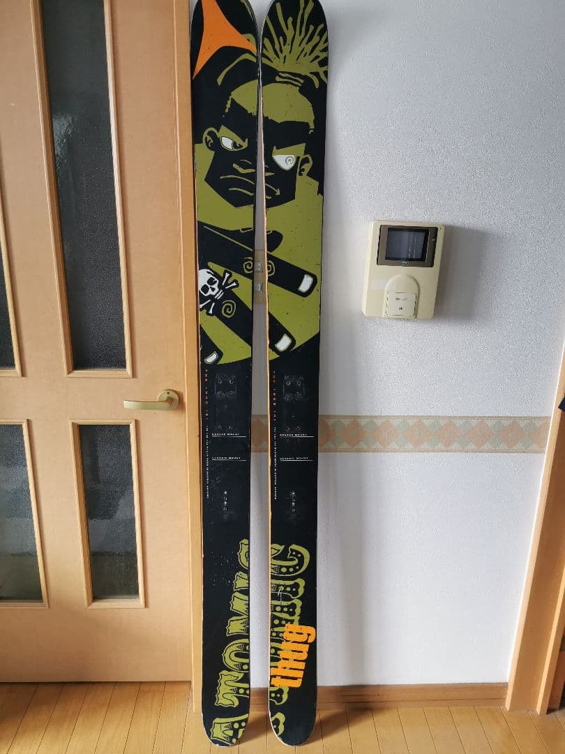 ATOMIC パウダー THE THUG 181 ファットスキー板