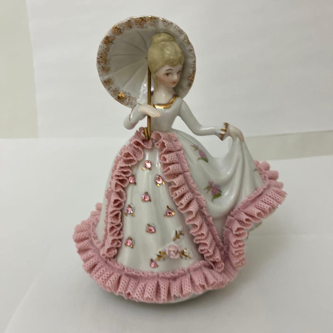 レース人形オルゴール