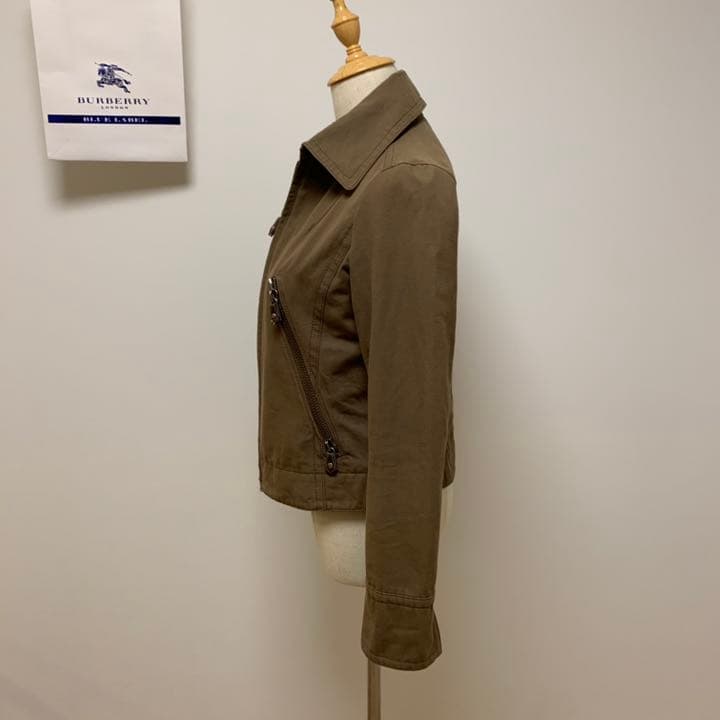 【BURBERRY BLUE LABEL】シングル　ライダースジャケット
