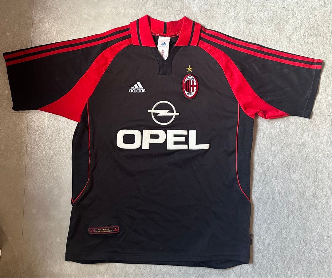 ACミラン2000~01 3rdフォーム 14番 ホセ•マリ Mサイズ