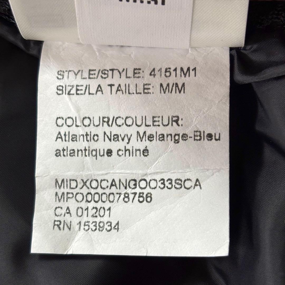 極美品 カナダグース ギャルソン ダウンベスト ブラックレーベル M