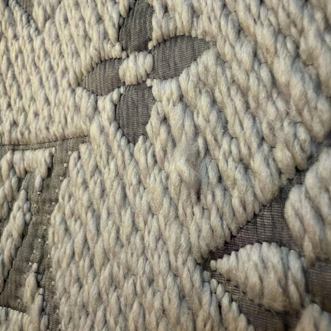 【美品】ルイヴィトン マフラー グレー