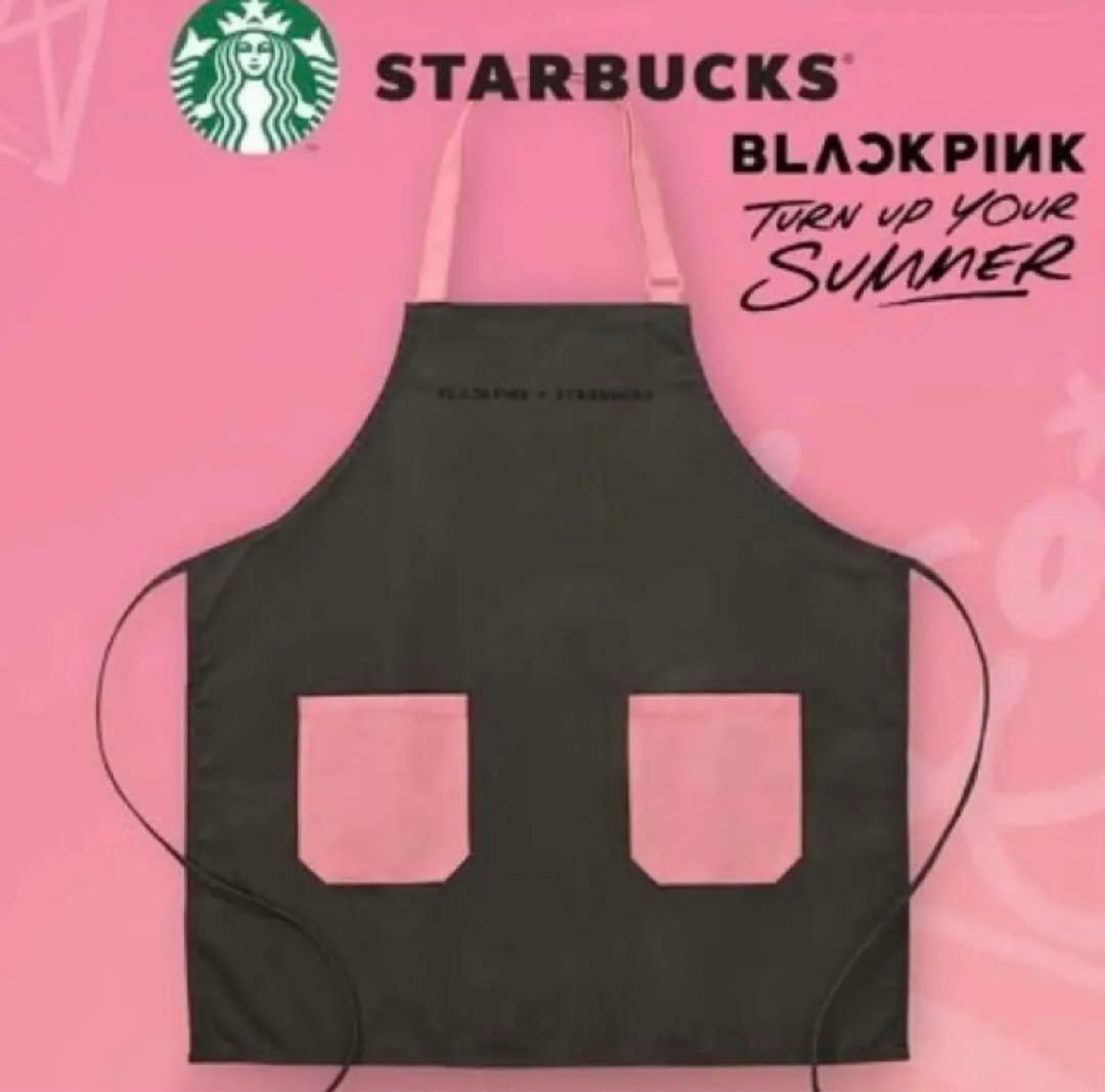 BLACKPINK Starbucks コラボ　エプロン