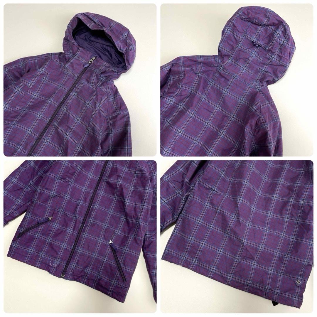 6728 バートン　上下セット　ジャケット　チェック　パンツ　スノボ　レディース