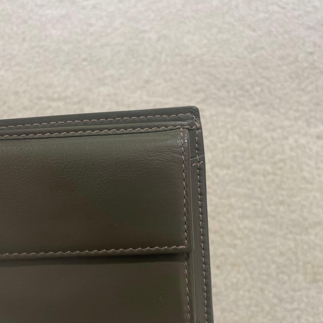 Christian Dior Compact Wallet カーキ 折り財布