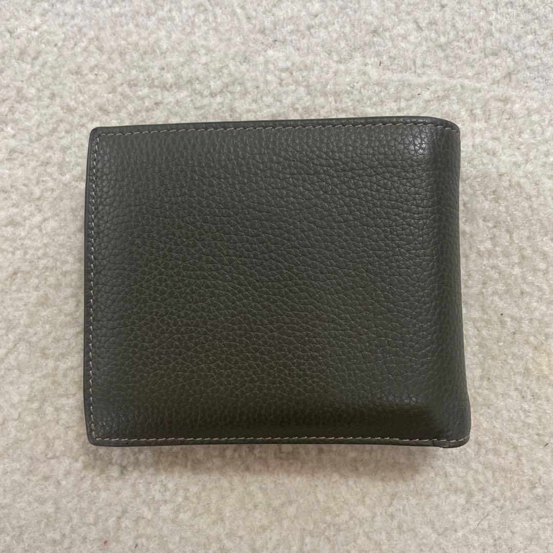 Christian Dior Compact Wallet カーキ 折り財布