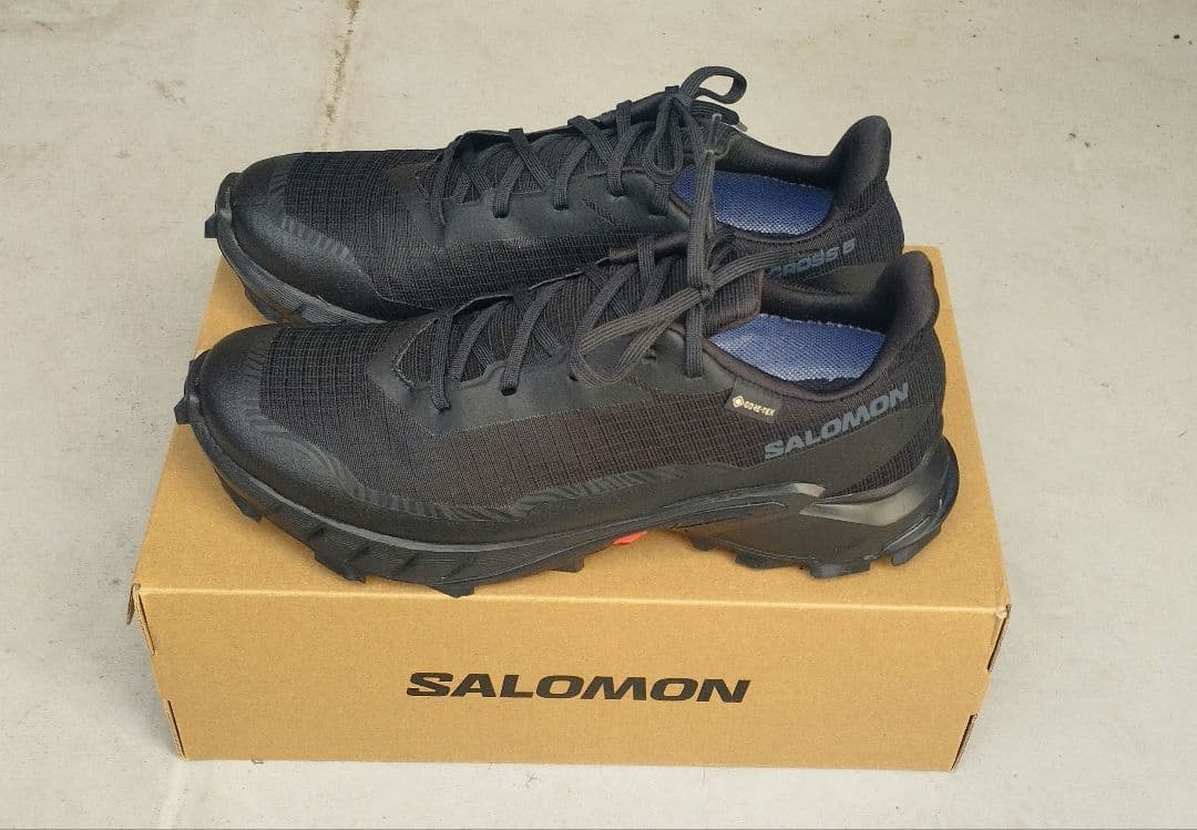 【SALOMON】ALPHACROSS 5 GTX　試着のみ美品　27cm