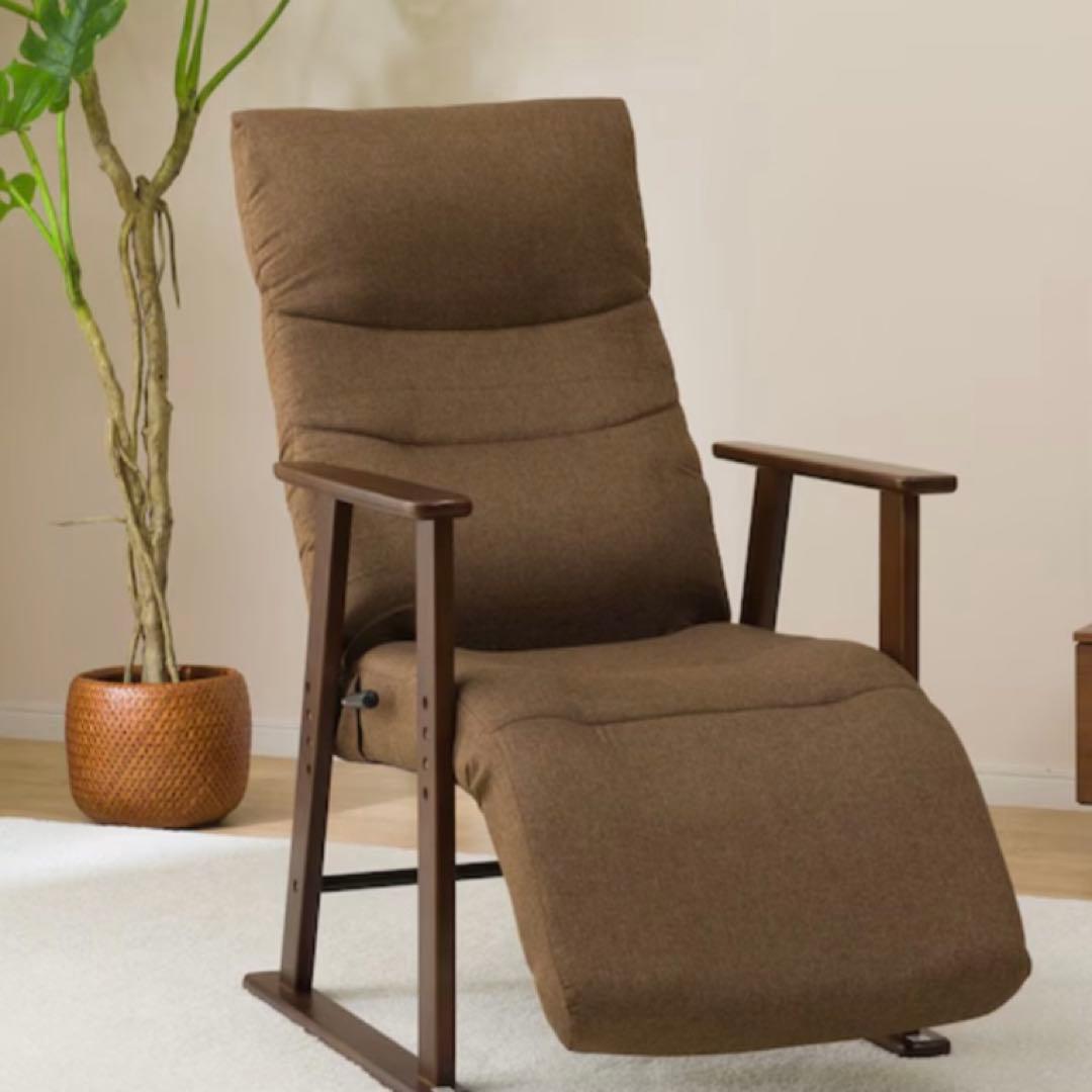 土日セール価格2000円オフ中‼️ニトリ3段調整高座椅子(JC-E01)