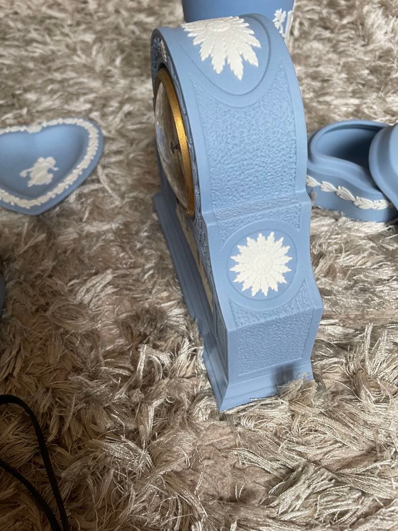 ウェッジウッド　ジャスパー　時計　まとめ売り　フラワーポット