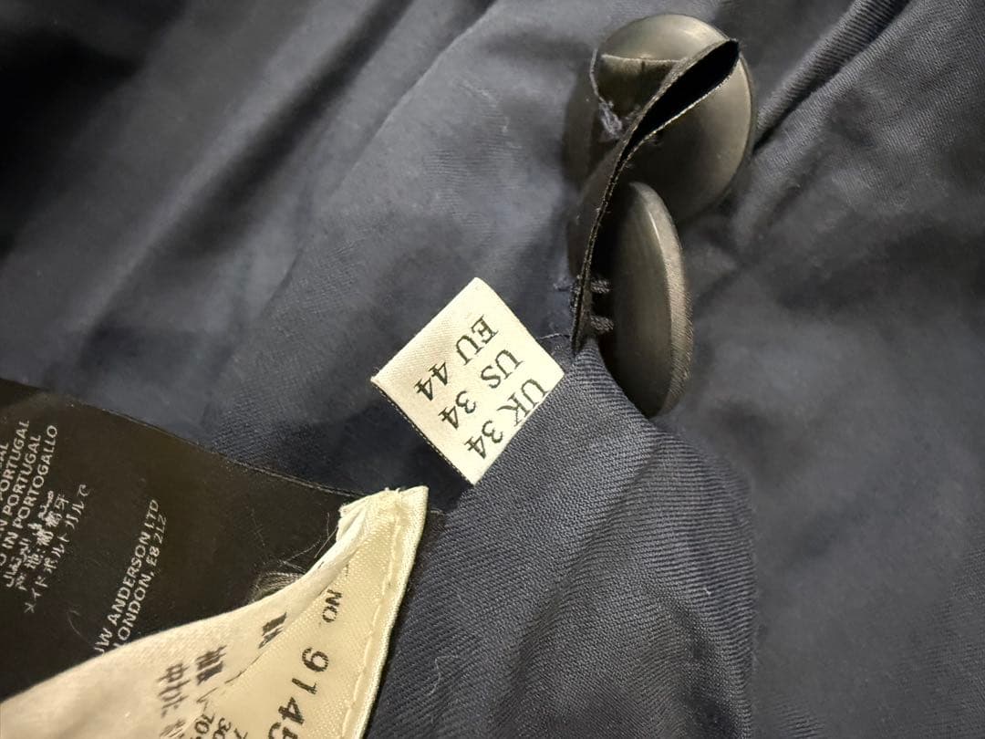 J.W ANDERSONトレンチコート マリンコート　loewe