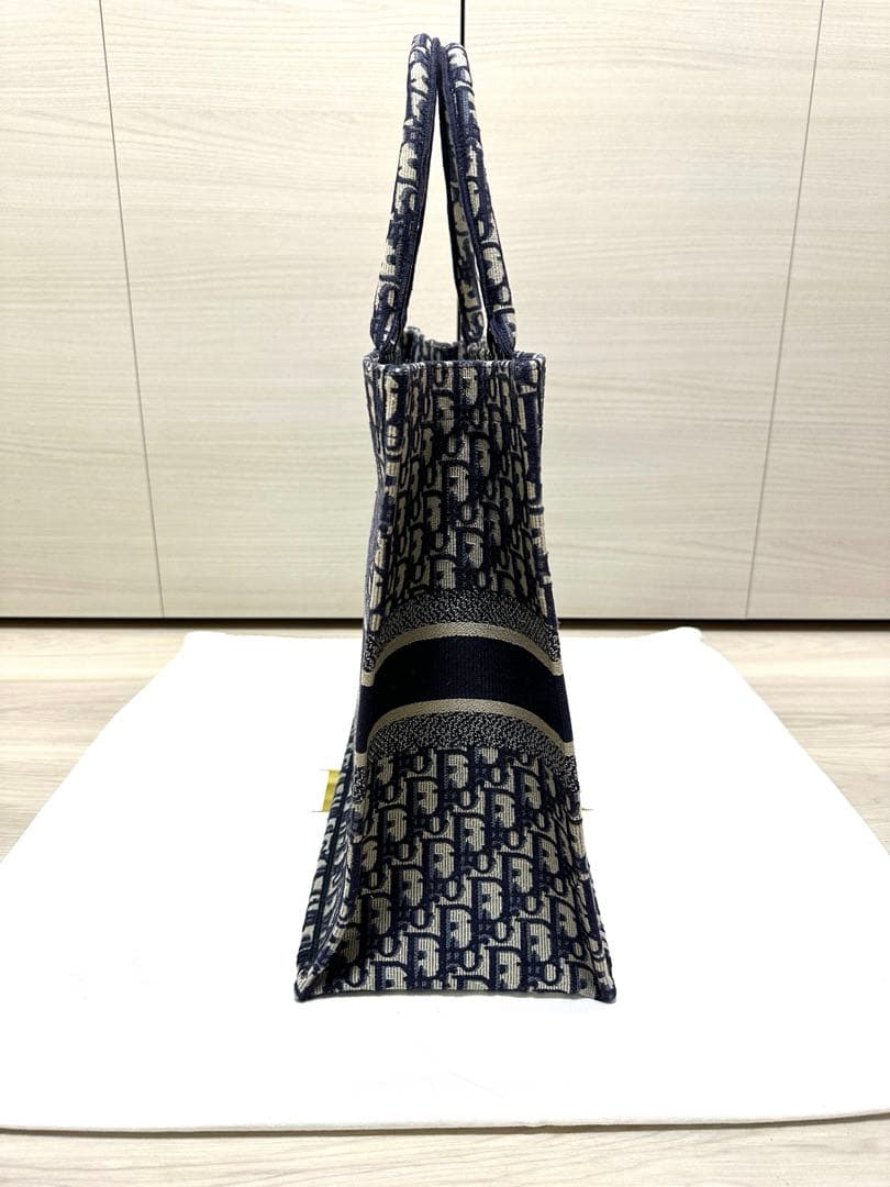 ChristianDior ディオール　バッグ　ブックトート　ラージ　オブリーク