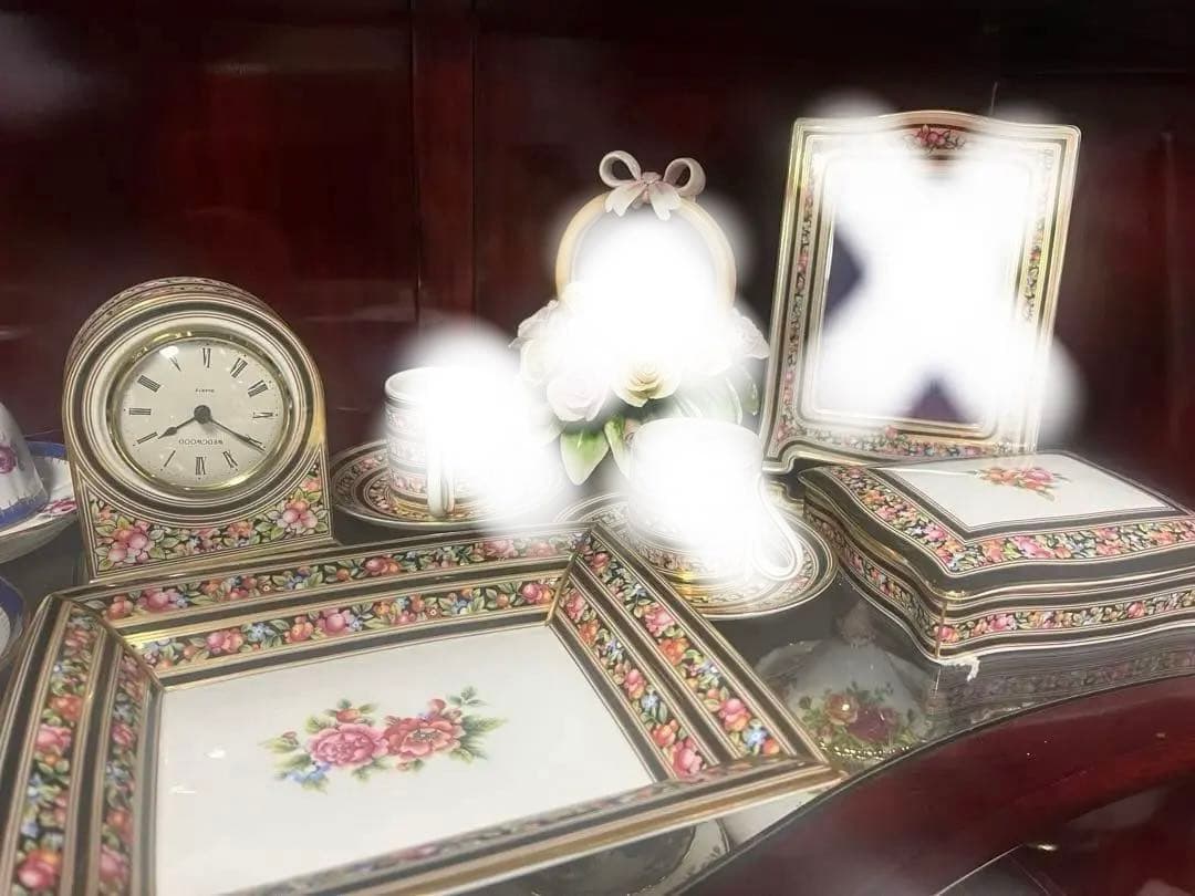 ウエッジウッド　クリオ　西洋陶器 花柄セット　アンティーク　廃盤　3点セット