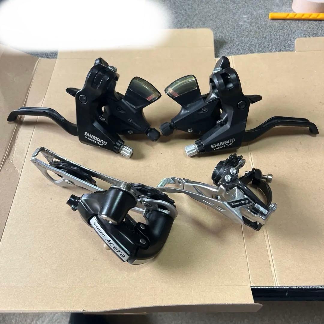 Shimanoシフター・レバー FD&RD4点セット