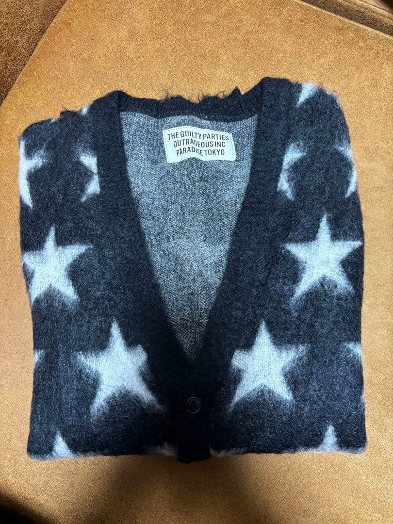 WACKO MARIA星柄モヘア