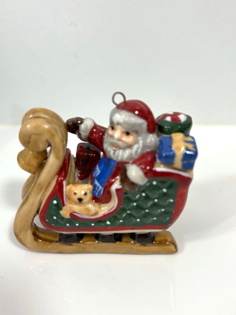 ビレロイボッホ クリスマス オーナメント 4つセット ヴィンテージ
