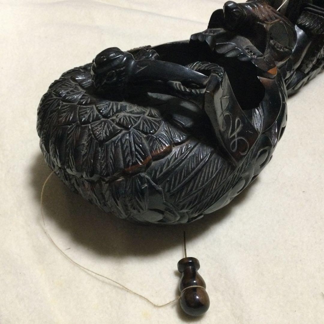 木製ドラゴン彫刻大工さんの昔の線引く道具ですNO７９〜飾りにどおですか。