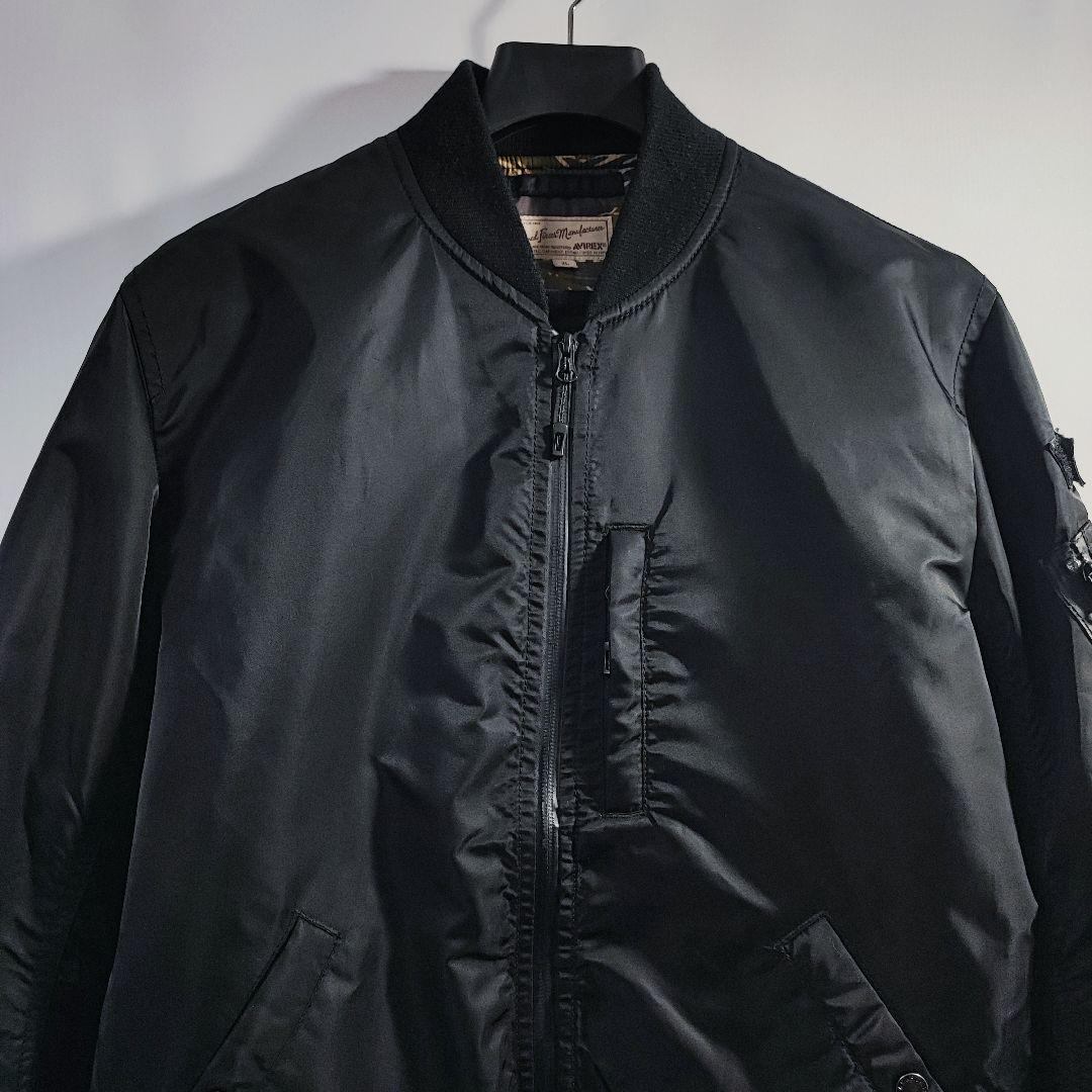 AVIREX × MANASTASH MA-1 PrimaLoft® 止水ZIP