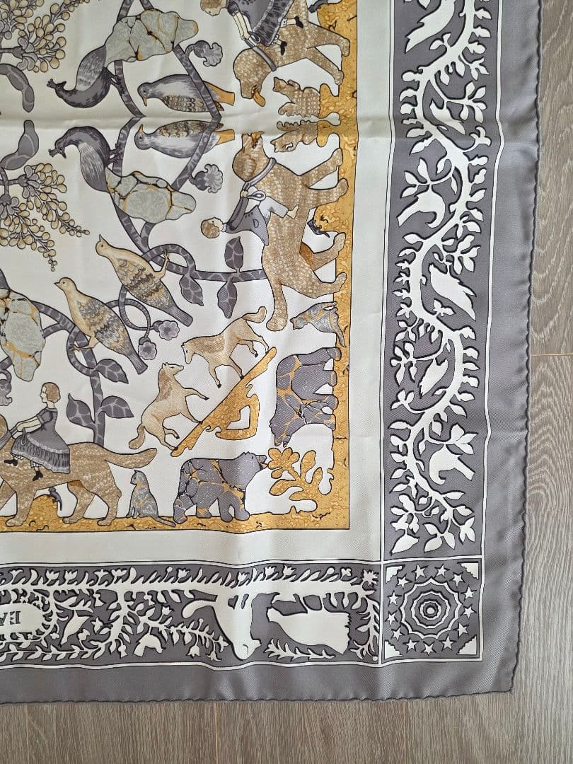 ラ*ー様 エルメス カレ90 EARLY AMERICA