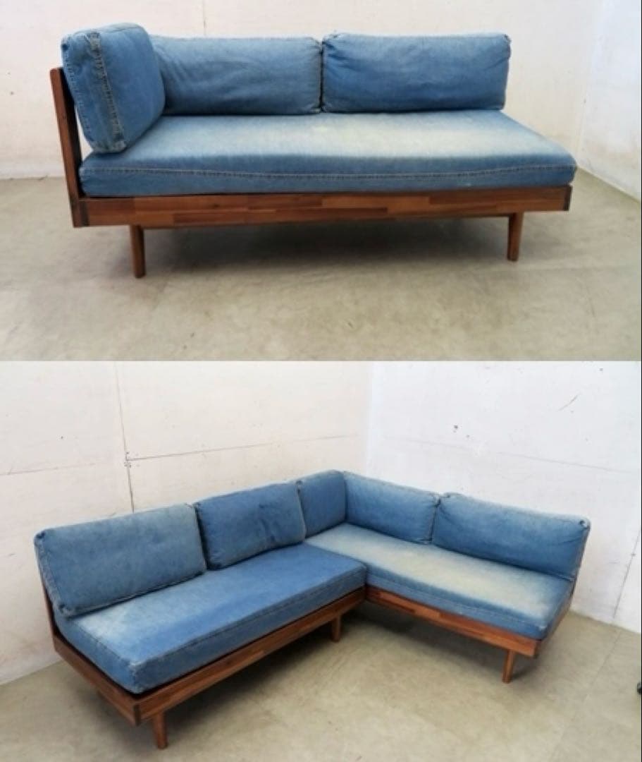 unico ウニコ SWELLA スウェラ ベンチアームソファ　2人掛け