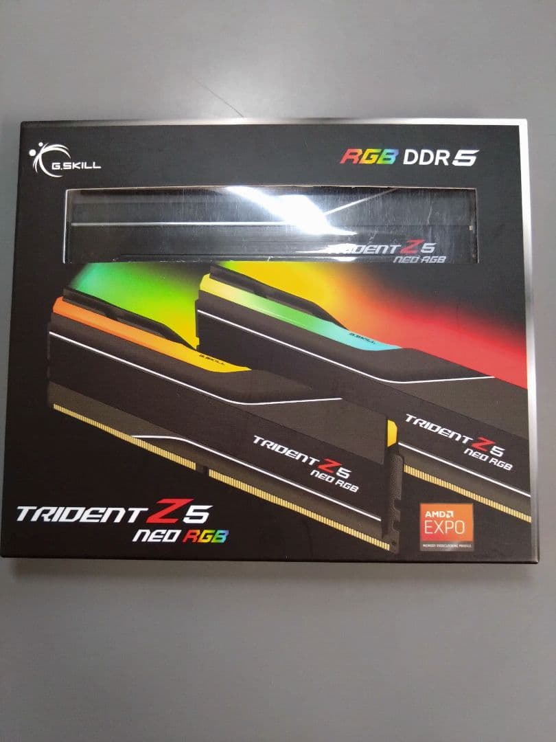 メモリー DDR5-6000 G.SKILL TRIDENT Z5 neo RGB