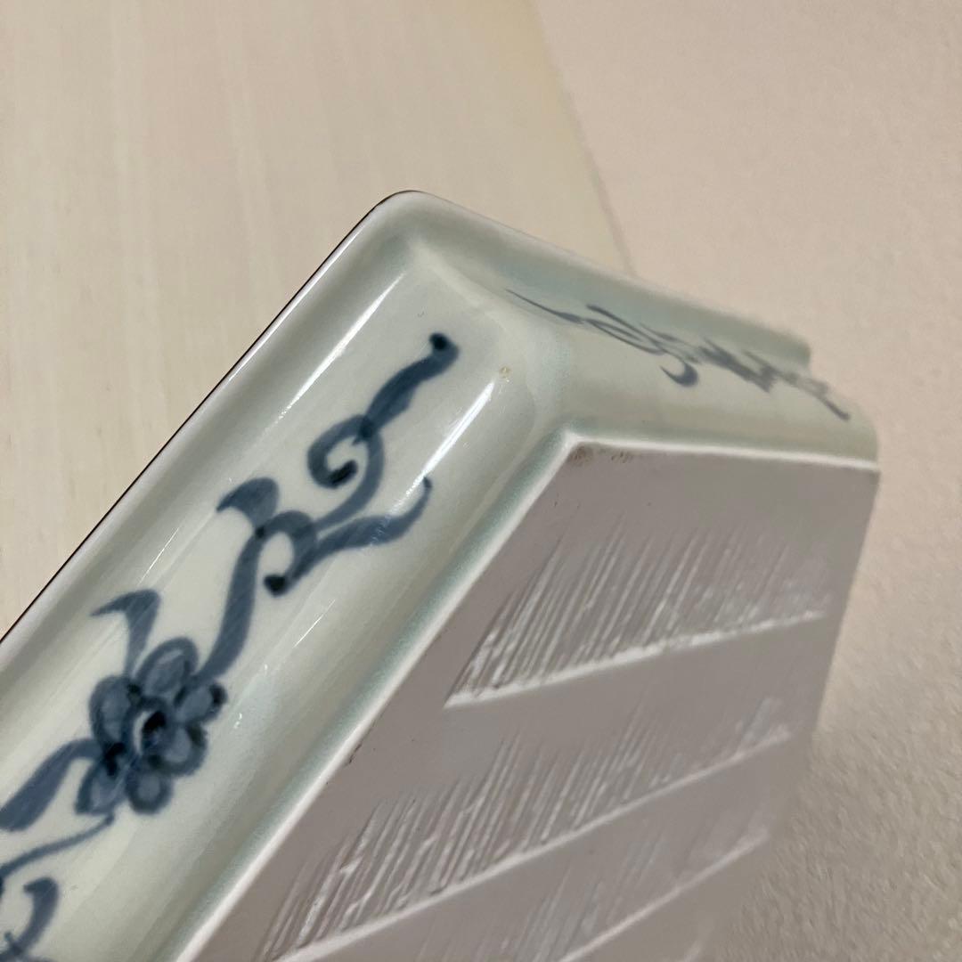 美品 林九郎窯 波佐見焼 六角盛皿