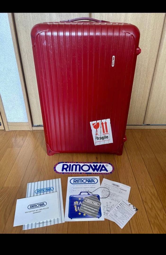 RIMOWA リモワ SALSA サルサ ２輪 赤66x45x25