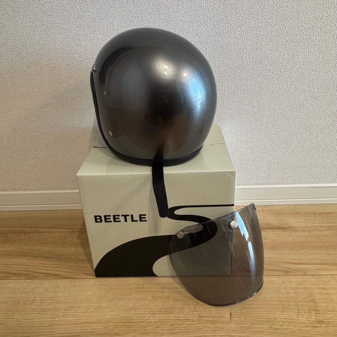 ジェットヘルメット Lサイズ スペースグレー