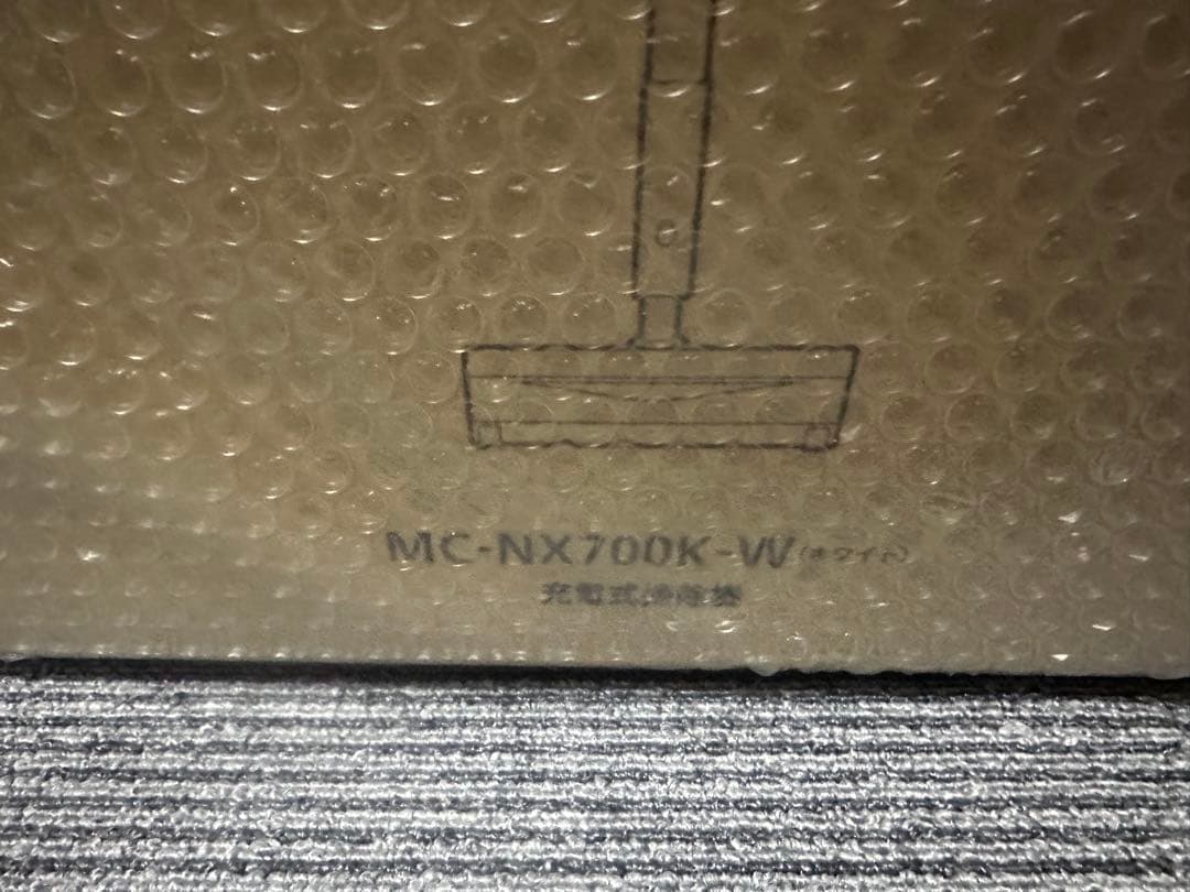 パナソニック スティッククリーナー MC-NX700K-W