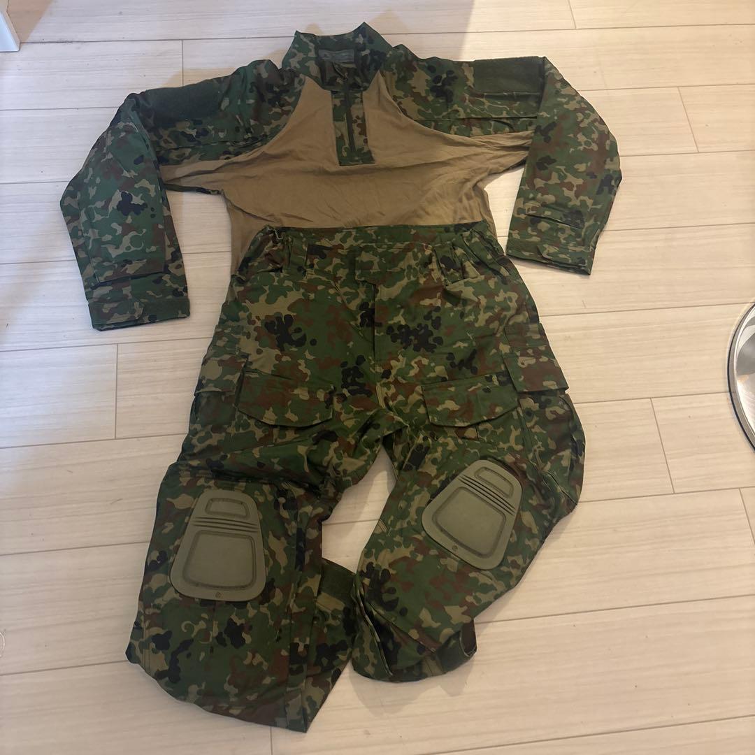 BATTLE UNIFORM 陸上自衛隊 コンバットシャツ＆パンツ 上下セット