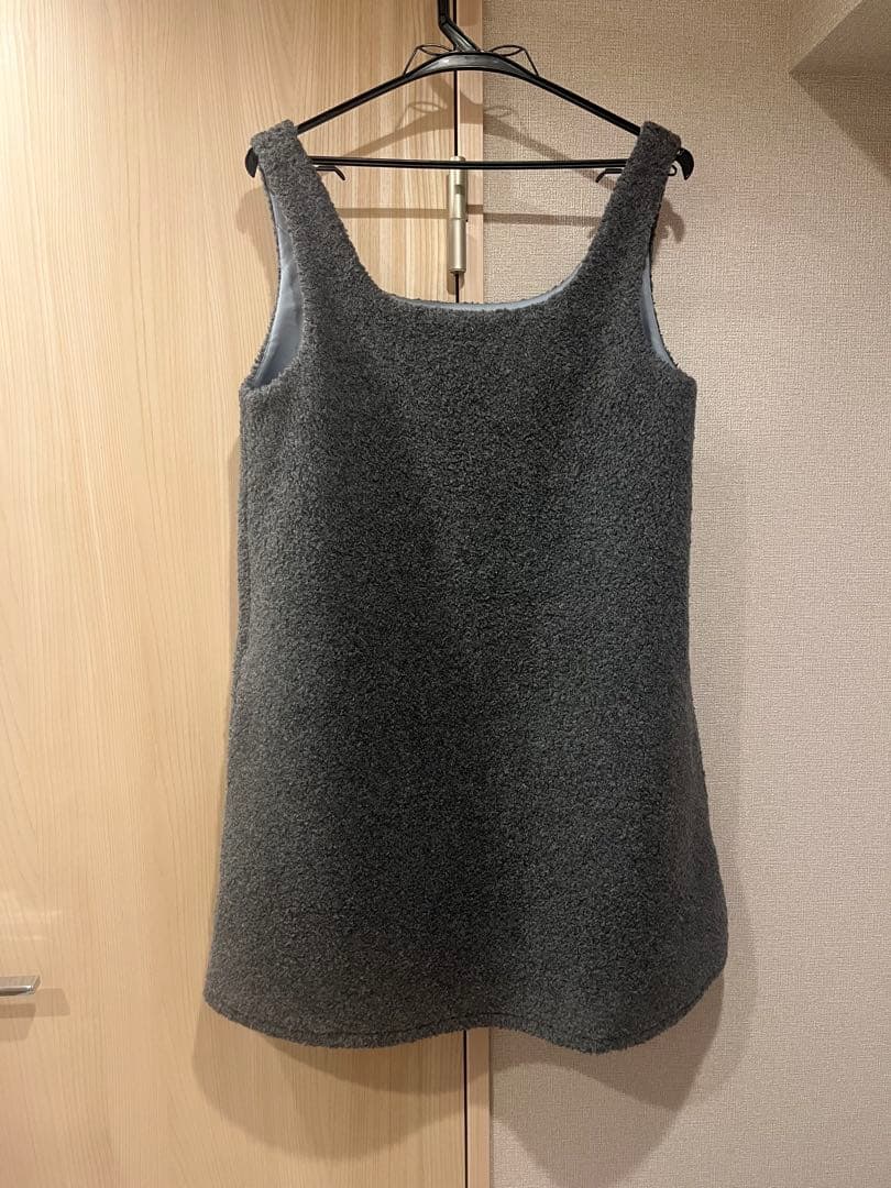 完売 ポワpois ワンピ　square poodle onepiece