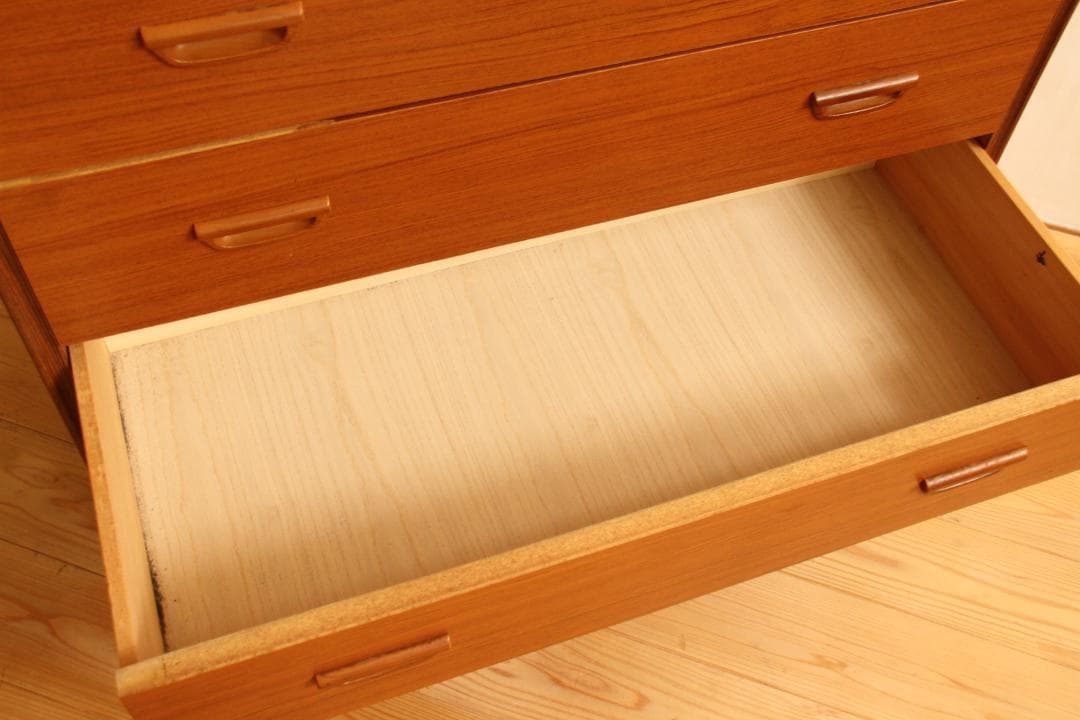 洋服タンス　チェスト　木製　ナチュラル　昭和レトロ　古道具　古家具　家具