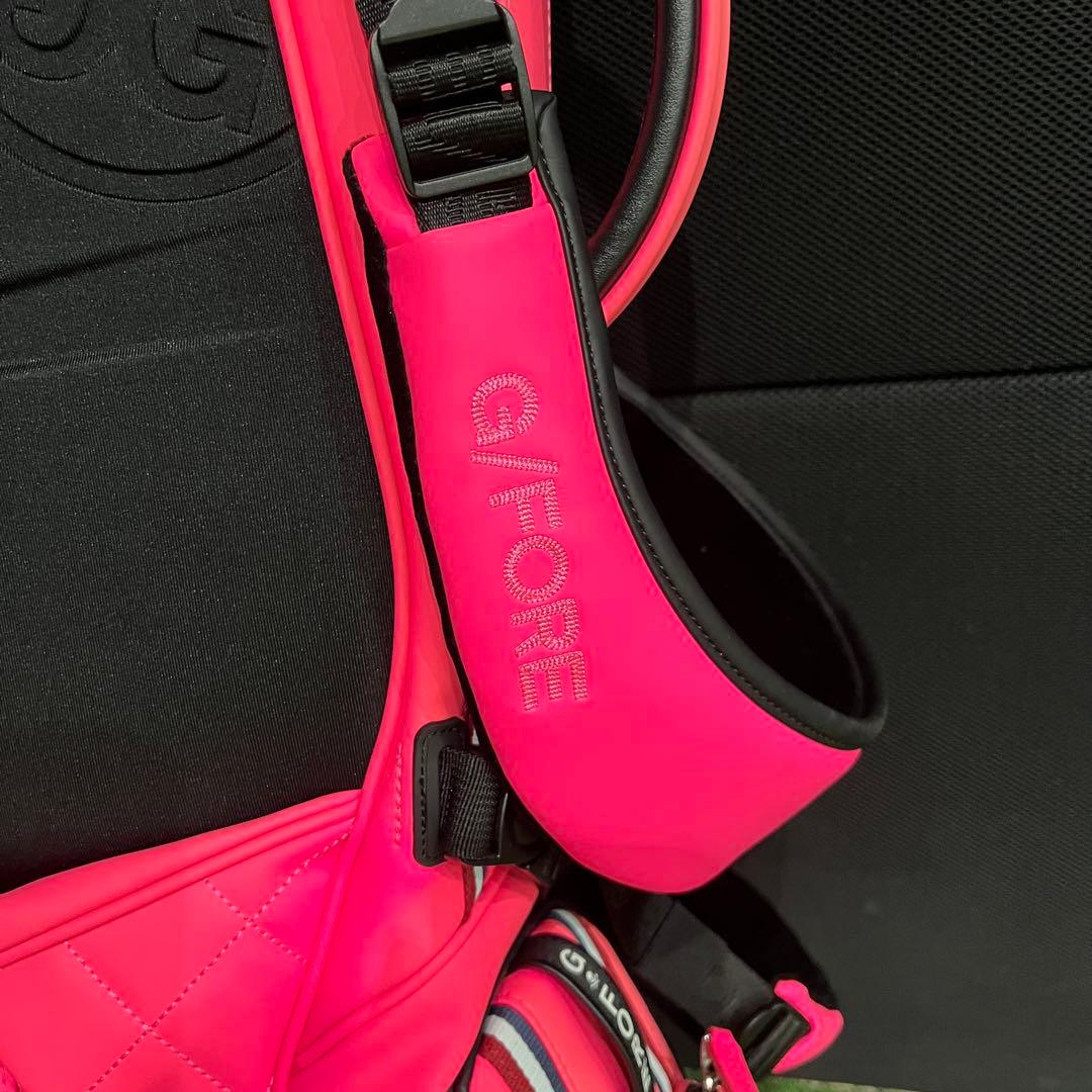 【訳アリ】VESSEL×G/FORE 別注ピンク キャディバッグ