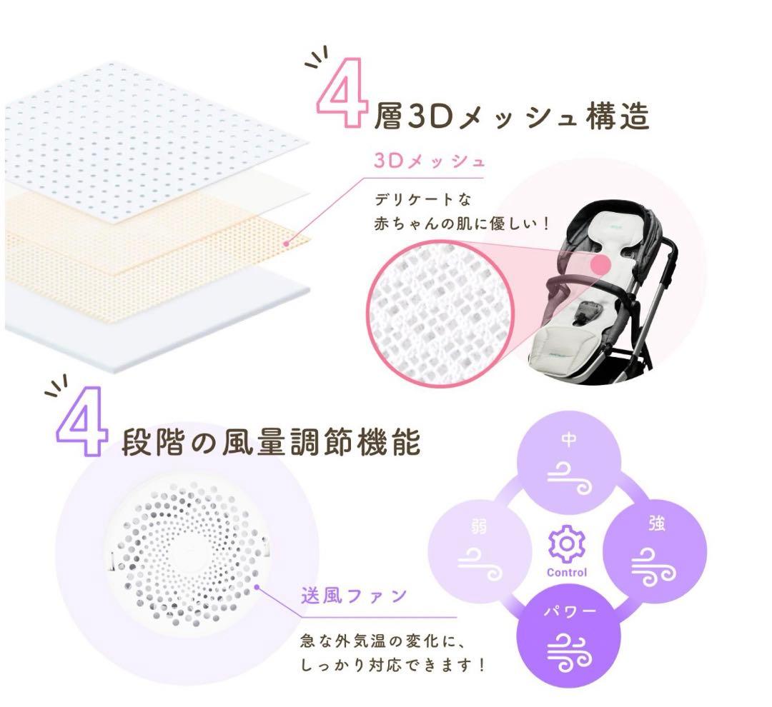 エアラブ4 オレオ　ピーチココ【新品未使用】※USB2m延長ケーブル付き　即完売