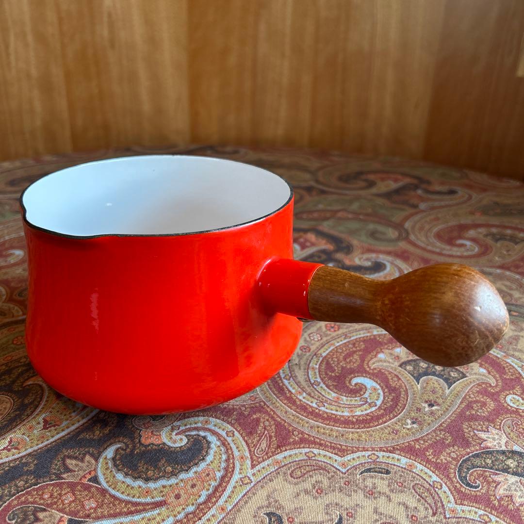 171◆DANSK バターウォーマー　片手深鍋　チリレッド　廃盤品