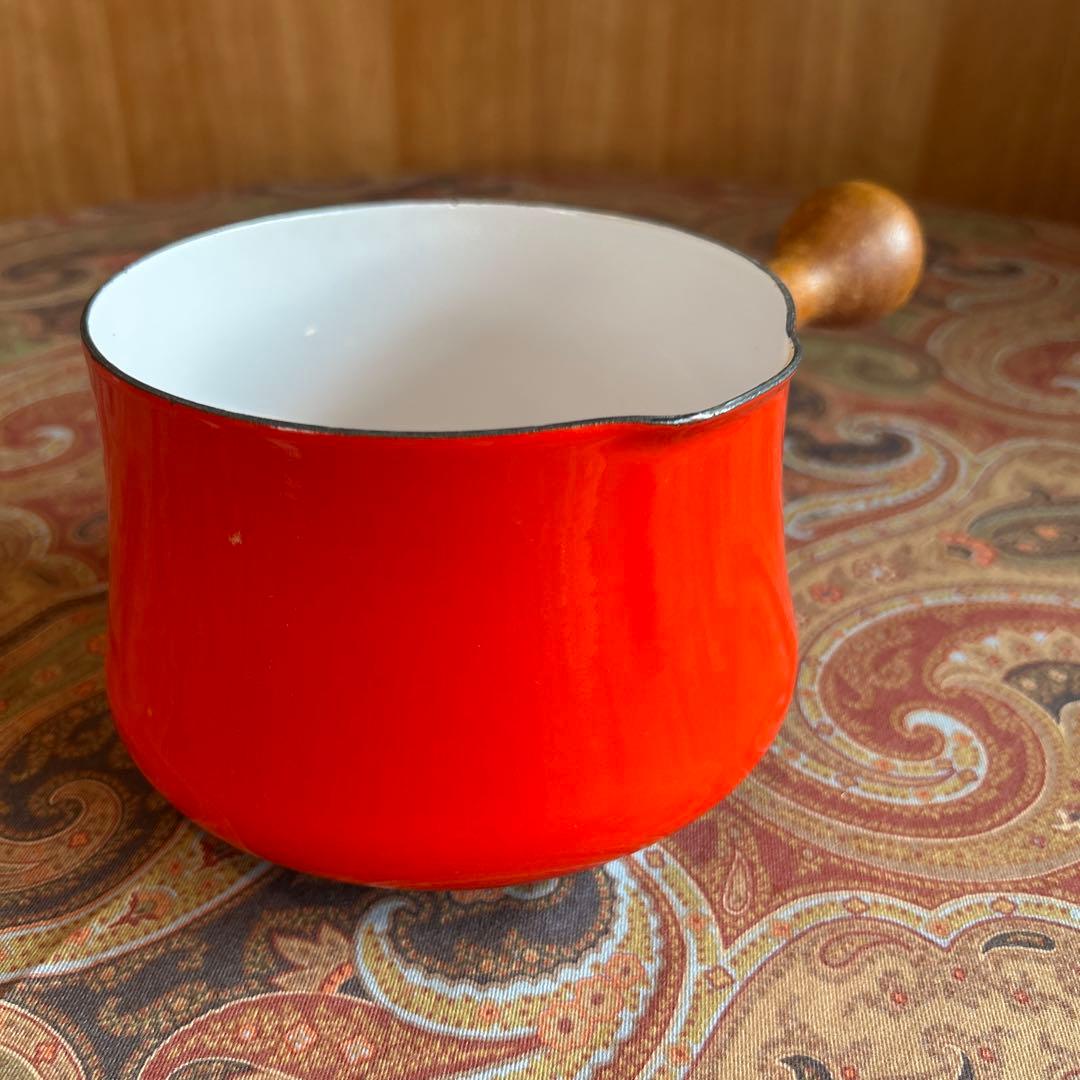 171◆DANSK バターウォーマー　片手深鍋　チリレッド　廃盤品